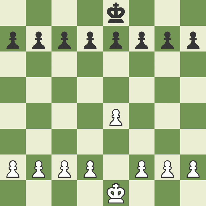 حرکت سرباز در شطرنج تصویری